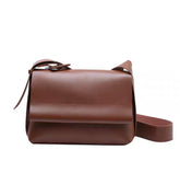 Brown Ladies Soft Leather Bag 603 GALAXY BAGS